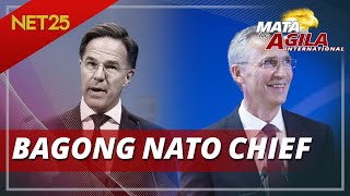 Mark Rutte pinalitan na si Jens Stoltenberg bilang NATO Chief [upl. by Mattah]