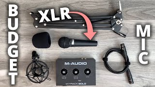 Best Budget 100 XLR Microphone Setup  Tutorial [upl. by Lokkin]