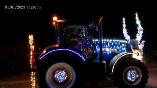 More young farmers tractor run through Glen Mona [upl. by Asserac]