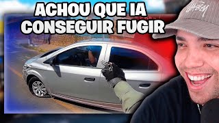 Tentou fugir e BATEU O CARRO  ENQUADROS DE MOTO EP 22 [upl. by Selinski422]