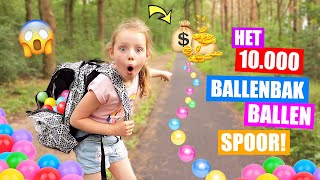 VOLG HET 10000 BALLENBAK BALLEN SPOOR en VIND DE PRIJS ♥DeZoeteZusjes♥ [upl. by Silsbye]