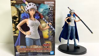 Unboxing ONE PIECE DXF THE GRANDLINE SERIES EXTRA Trafalgar Law CHANGE ver Figure [upl. by Atinahc]