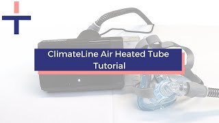 How to adjust the temperature on the ClimateLine Air Heated Tube for AirSense 10  Intus Healthcare [upl. by Annecorinne450]