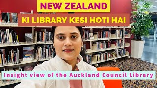 New Zealand Ki Library Kaisi Hoti Hai  Informative video of Auckland Public Library [upl. by Julina823]