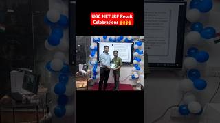 UGC NET JRF Result Celebrations 🙌🙌at Jaipur shortsfeed shorts [upl. by Tiram]