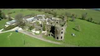 Kilwaughter Castle 2015 Co Antrim 4K Ultra HD DJI Naza Lite CNC Gimbal gopro hero2 [upl. by Ahseia584]