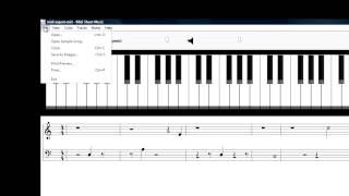 Free MIDI to Sheet Music Software [upl. by Neukam]