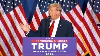 Watch Donald Trump rally in Richmond We are going to make a big play for Virginia [upl. by Januisz92]