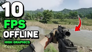 Top 10 Best Offline FPS Games High Graphics For Android iOS 2024 PART 7 [upl. by Dranoc]