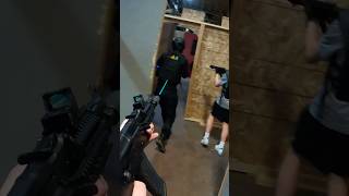 Oblivious Airsoft team gets wiped out 🤯 trending airsoft gameplay [upl. by Anaerdna]