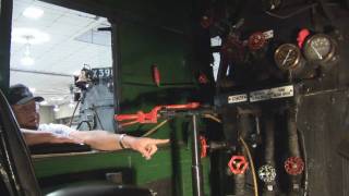 UP 844 Cab Tour amp Steam Shop Cheyenne WY [upl. by Atinaw73]