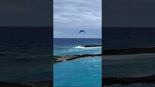 Kite foiling Little Majors Exumas Bahamas [upl. by Standford]