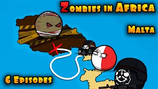 Zombies in Africa  Episodes 6  Special operation  Countryballs [upl. by Daye461]