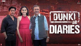 Dunki Diaries  Shah Rukh Khan l Rajkumar Hirani  Taapsee Pannu  21st December 2023 [upl. by Raynold]