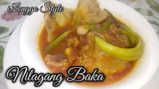 NILAGANG BAKA  SABOR ILONGGO  QUICK AND EASY [upl. by Nalim130]