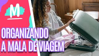 Dicas para organizar a MALA DE VIAGEM  Mulheres 190123 [upl. by Ahsir]