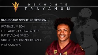 DeaMonte Trayanum  Arizona State RB  2020 Scouting Film [upl. by O'Donnell]