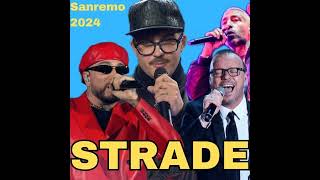 Geolier  STRADE feat Guè Luchè e Gigi D’Alessio SANREMO 2024 [upl. by Remot]