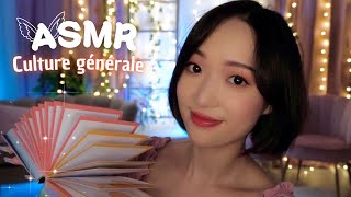 ASMR ✨ Jenrichis ta culture générale jusquà ce que tu tendormes  Page turning et triggers [upl. by Labina]