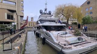 Phoenix Yacht leaving St Katharine Docks Marina [upl. by Lasser]