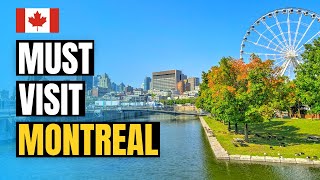 Top 10 Things to do in Montreal 2024  Canada Travel Guide [upl. by Attiuqehs]