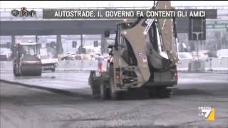 Autostrade il Governo fa contenti gli amici [upl. by Sonitnatsnok818]