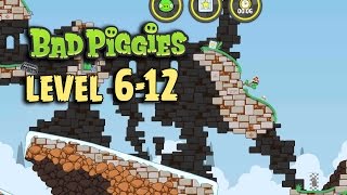 Bad Piggies The Road To El Porkado Level 612 Walkthrough 3 Star [upl. by Valdas990]