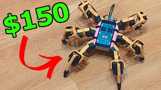 The BEST CHEAP HEXAPOD ROBOT Chipo The Hexapod DIY Spider Robot [upl. by Kirtley40]