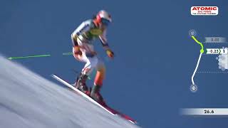 Petra Vlhová 🇸🇰  Solden giant slalom Oct 28 2023 1st run [upl. by Akialam]