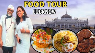 You Have To Try In Lucknow  Ultimate Food Tour food lucknow [upl. by Aehtna]