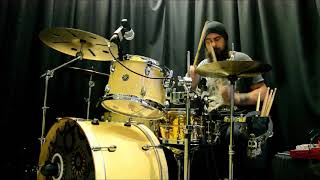 Gabriel Galvan drum cover plegarias Nicki Nicole Glpmusic [upl. by Nauquf]