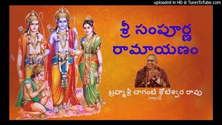 Day 40 File 80 Yudhakanda Chaganti garus Sampoorna Ramayanam 2004 [upl. by Knut]