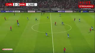 🔴LIVE Lille vs Strasbourg  Ligue 1 2024  Football Live Match Today [upl. by Jodee]