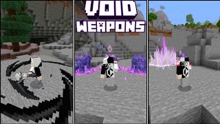 Void Weapons DLC For Minecraft PEBedrock 120 [upl. by Notserc]