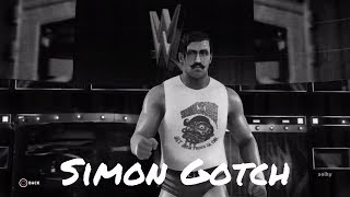 Simon Gotch Entrance  CUSTOM ENTRANCE WWE 2K18 [upl. by Aslam]