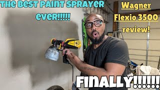 Wagner Flexio 3500 paint sprayer review [upl. by Peers258]