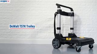 DEWALT TSTAK Trolley  Screwfix [upl. by Alastair942]