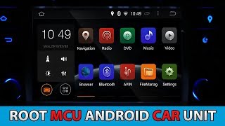 How to Root MCU  MTCBHZC RK3188  Android 444  Car Head Unit [upl. by Naimerej]