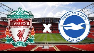 Liverpool x Brighton ao vivo  Premier League  Transmissão ao vivo direto do Anfield  Narração [upl. by Stutsman]