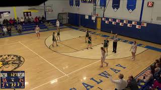 Galway High School vs Middleburgh Girls Varsity Basketball [upl. by Gut]