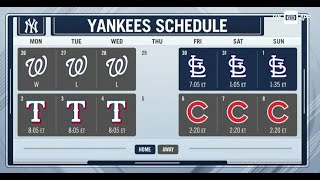 The Yankees remaining schedule doesnt look easy  The Michael Kay Show TMKS August 30 2024 [upl. by Shirl]