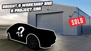 We bought a new WORKSHOP and a PROJECT CAR [upl. by Kolnick613]