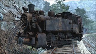 NOOB Tries Operating a Proper Steam Locomotive for the First Time it Goes Poorly [upl. by Yenterb]