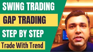 Swing Trading Strategies  Gap Trading Strategy With RSI Indicator [upl. by Fairweather263]