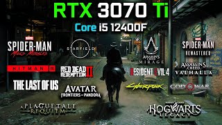 i5 12400F  RTX 3070 Ti  Test In 17 Games at 1440p  2024 [upl. by Aihset]