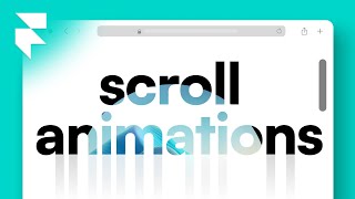 Framer Scroll Animations For Beginners [upl. by Depoliti]