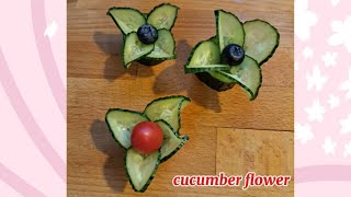 Nicesys Kusina is liveMaking a flower Cucumber [upl. by Bautram]