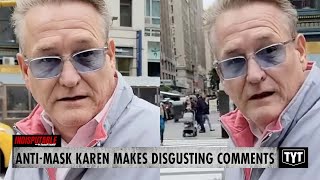 AntiMask Karen Makes DISGUSTING Comments [upl. by Hackney284]