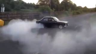 Mk1 RWD Ford ESCORT 21 Pinto Engine with WEBER 48 DCOE Twin Carbs [upl. by Okun381]