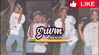 GRWM FIRST DAY OF SCHOOL JUNIOR YEAR 2024  It’s Mya [upl. by Trofmoc999]